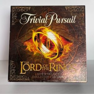 Trivial Pursuit The Lord of the Rings Movie Trilogy Collector’s Edition.